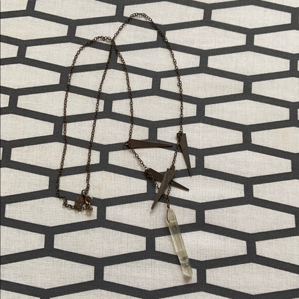 Free people Brooklyn charm necklace